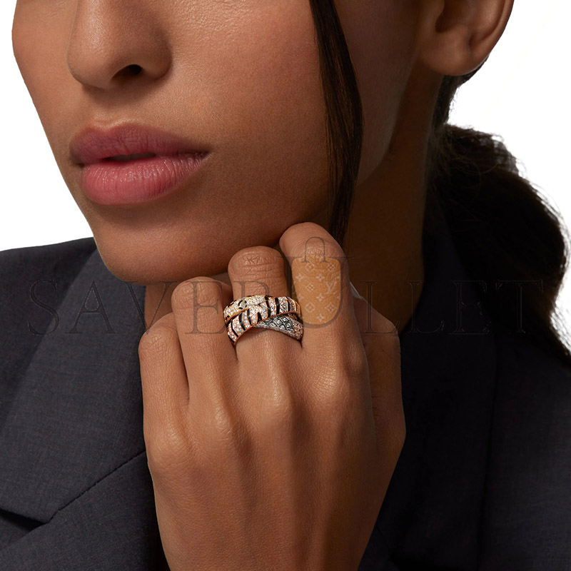 Ca*t1er trinity ring lacquer paved n4814200